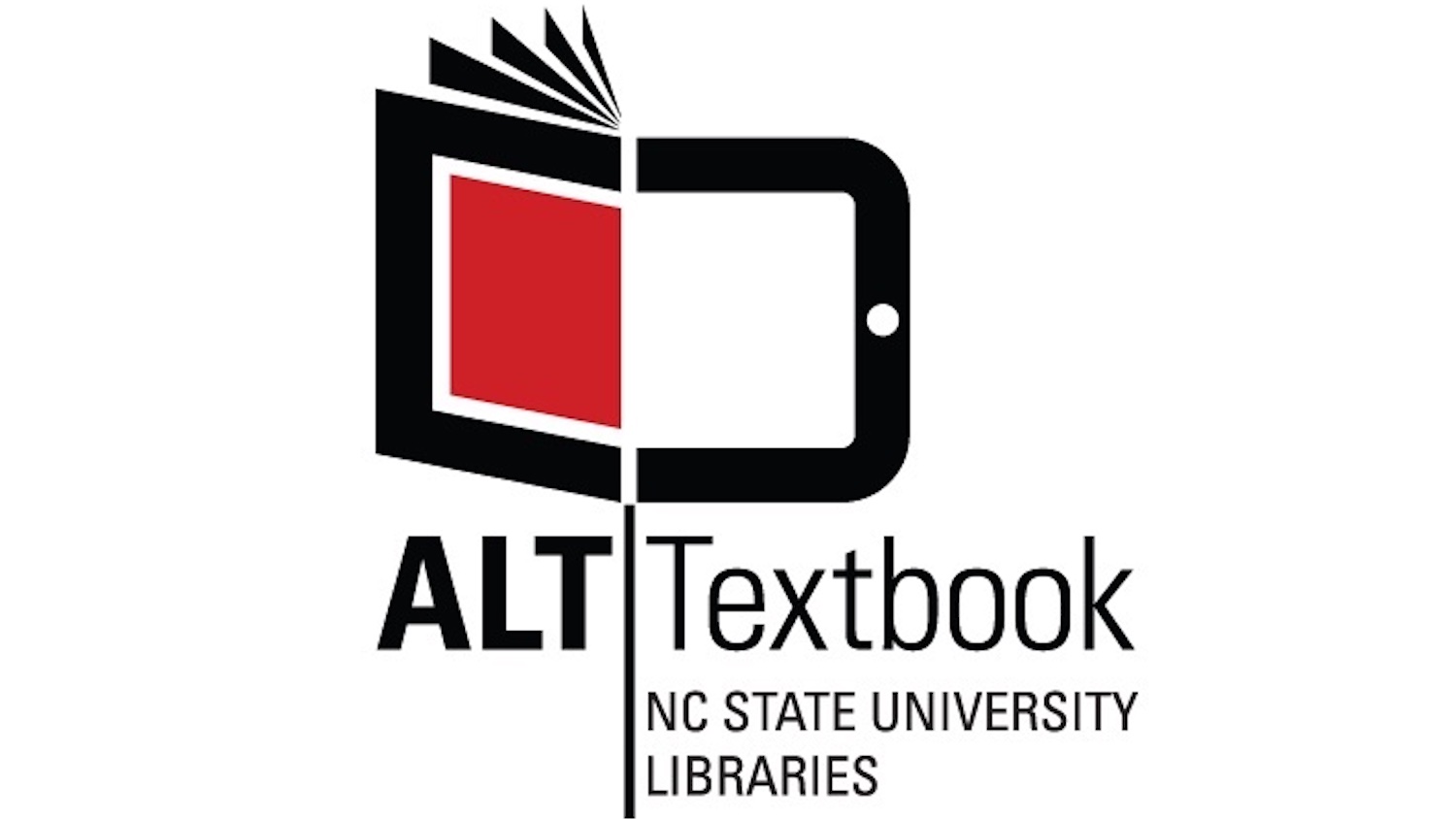 图书馆的Atl教科书的标志
